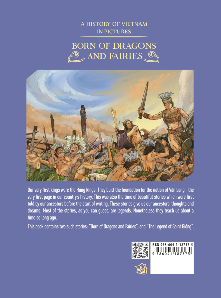 Sách A History Of Vn In Pictures - Born Of Dragons And Fairies (In Colour)