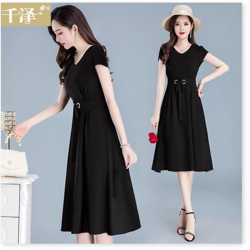 Đầm poly 2 da nữ dự tiệc siêu sang cho các chị em lựa chọn KHANH AN FASHION