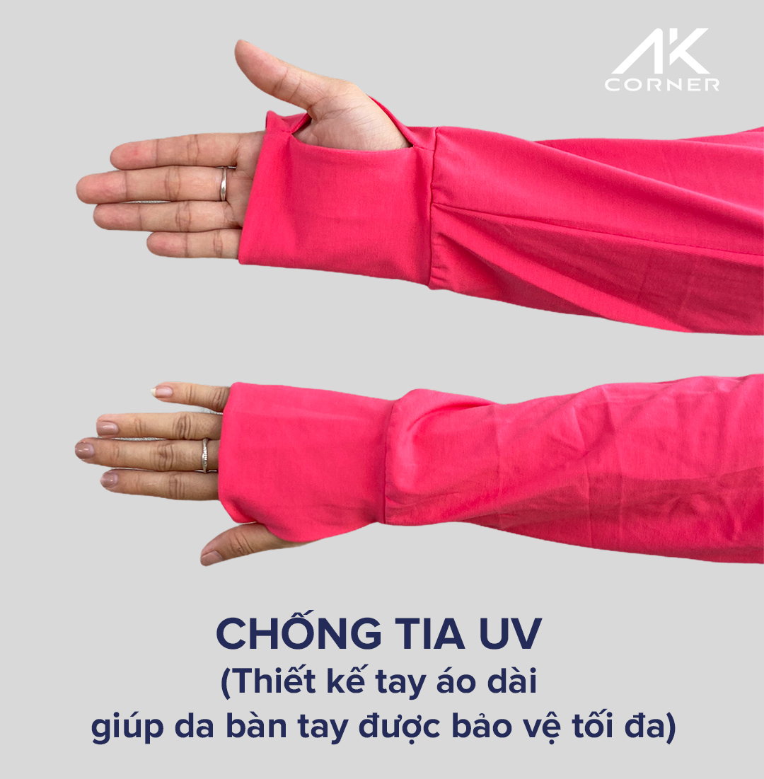 Áo khoác nữ cao cấp 100% Cotton 4 chiều thoáng mát, chống nắng tốt, thấm hút mồ hôi, chống tia UV bảo vệ cơ thể