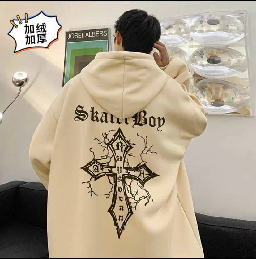 Áo Hoodie SKATER BOY Phối Túi Nam NỮ Cặp Đôi - Khoác Nỉ Có Nón Mũ Form Rộng Unisex Hàn Quốc