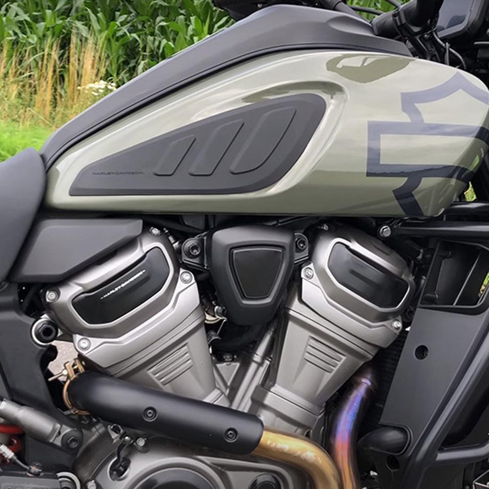 Motorcycle Fuel Tanks Pad Anti-Slip Protective Stickers Universal Knee Grip Decals Heat Insulation Replacement for Pan America 1250 RA1250