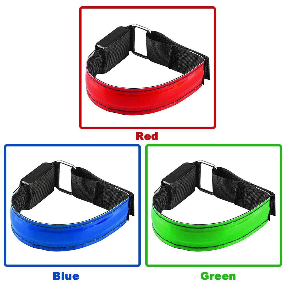 LED Armband USB Rechargeable Running Arm Band Night Safety Running Cycling Gear