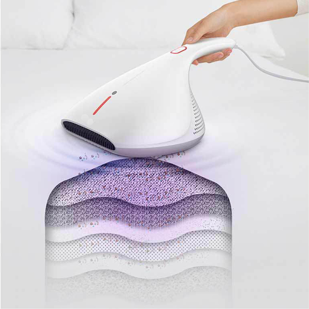 Máy hút bụi diệt khuẩn Giường, nệm, sofa CM800 công suất 450W hút sạch bụi và khử khuẩn triệt để bằng tia UV