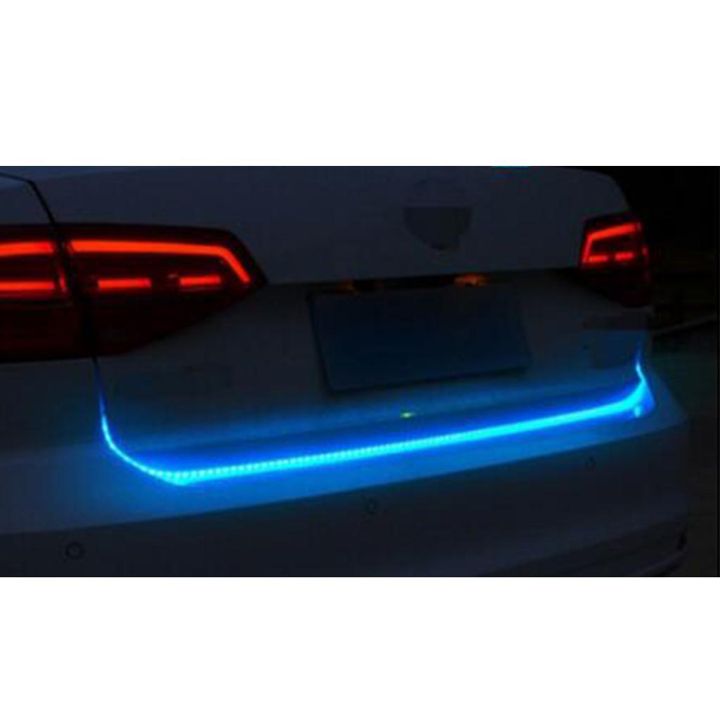 1.2m LED Strip Car Trunk Light Brake Lamp Blue