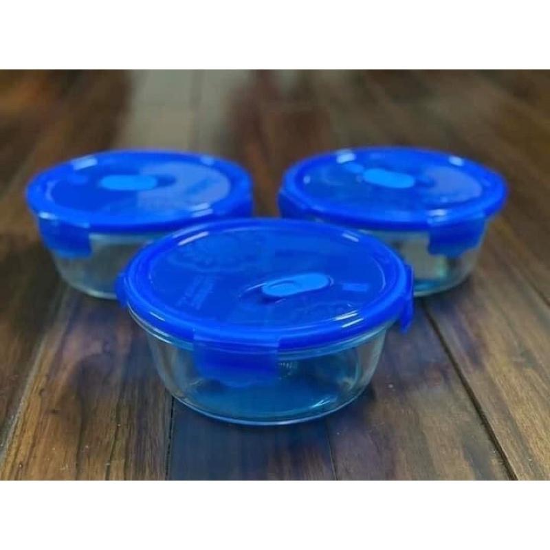 Thố thuỷ tinh 920ml có nắp có van xả