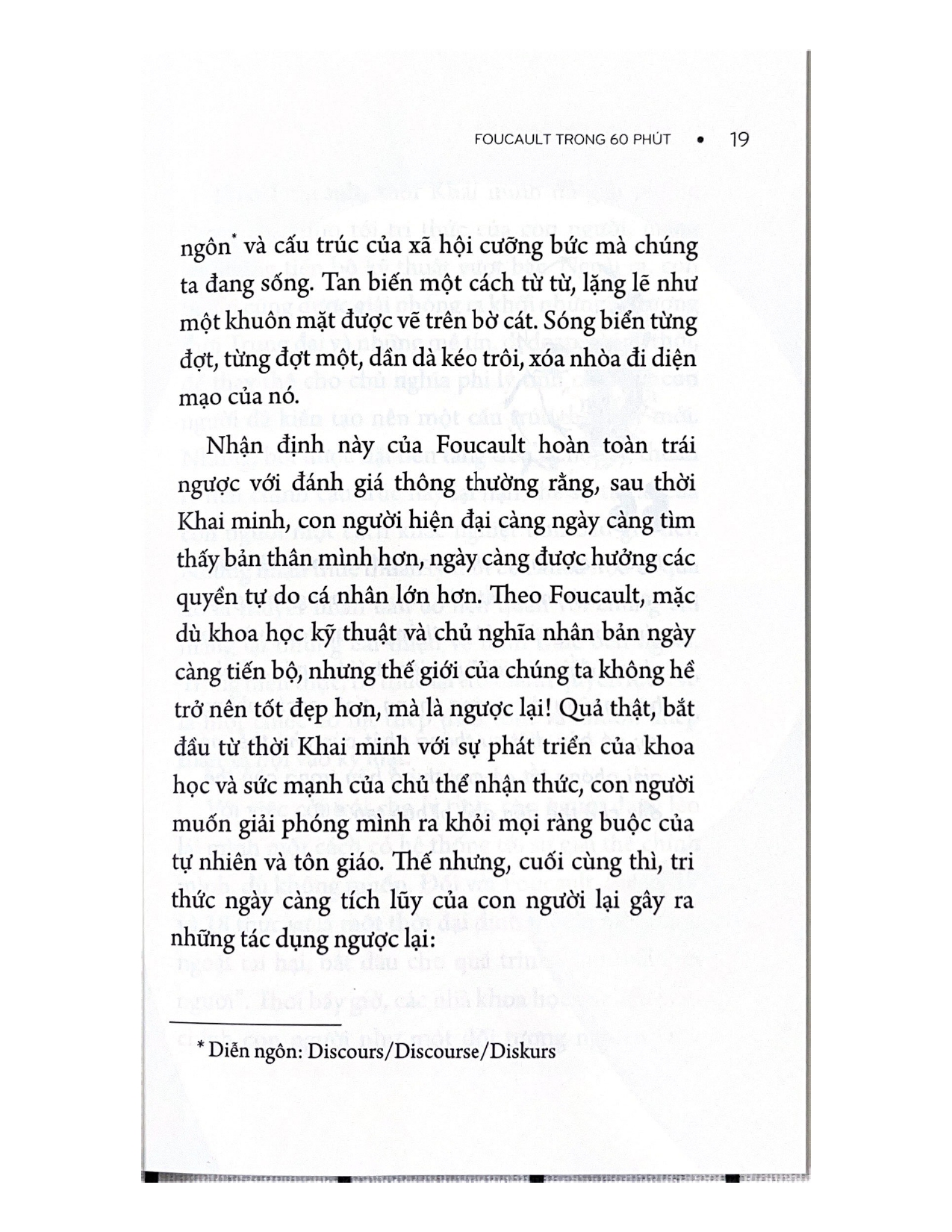 Những Nhà Tư Tưởng Lớn - Foucault Trong 60 Phút - Vanlangbooks