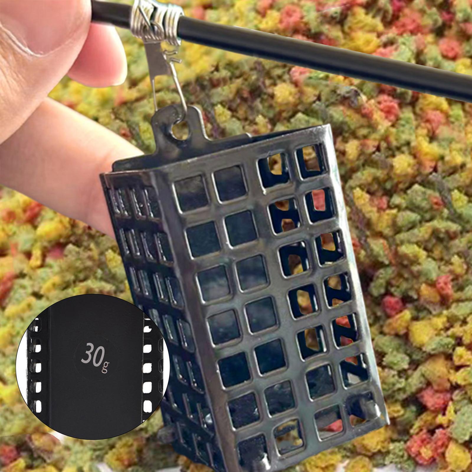 Fishing Cage Feeder Outdoor Tools Cage for Prawn Lobster Minnow 30g