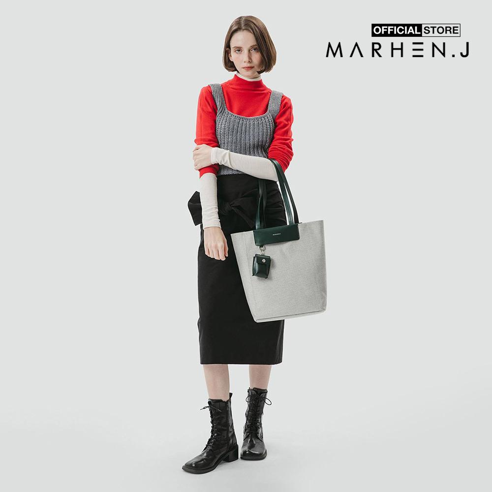 Marhen.J - Túi đeo vai nữ chữ nhật Wheat MJ22DWHEAT-GN