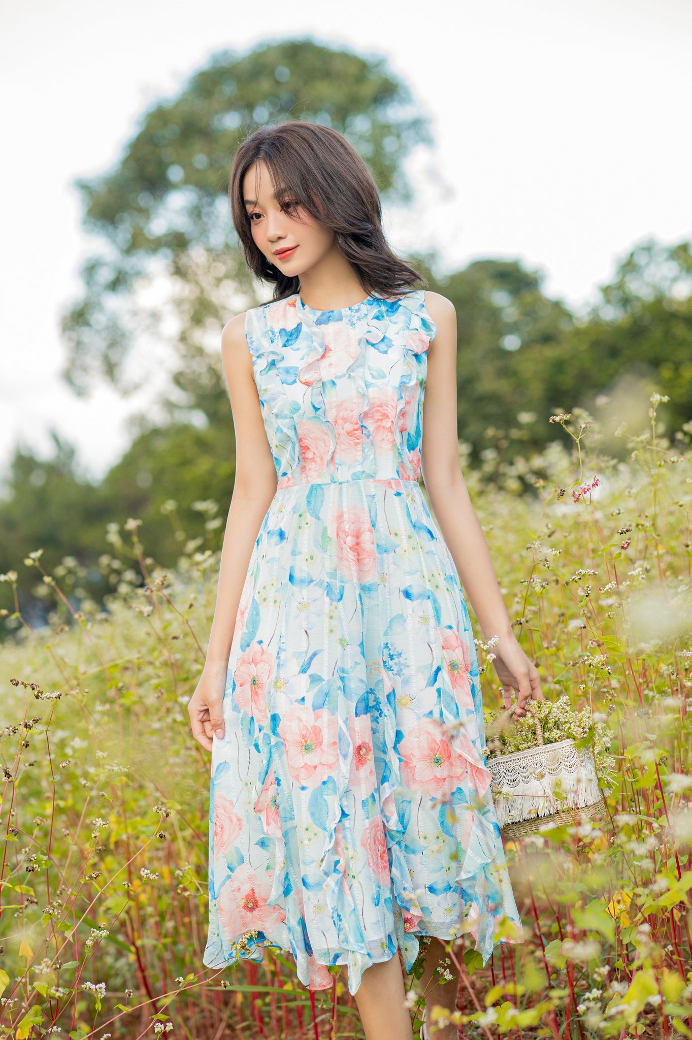 OLV - Đầm Julia Ruffle Maxi