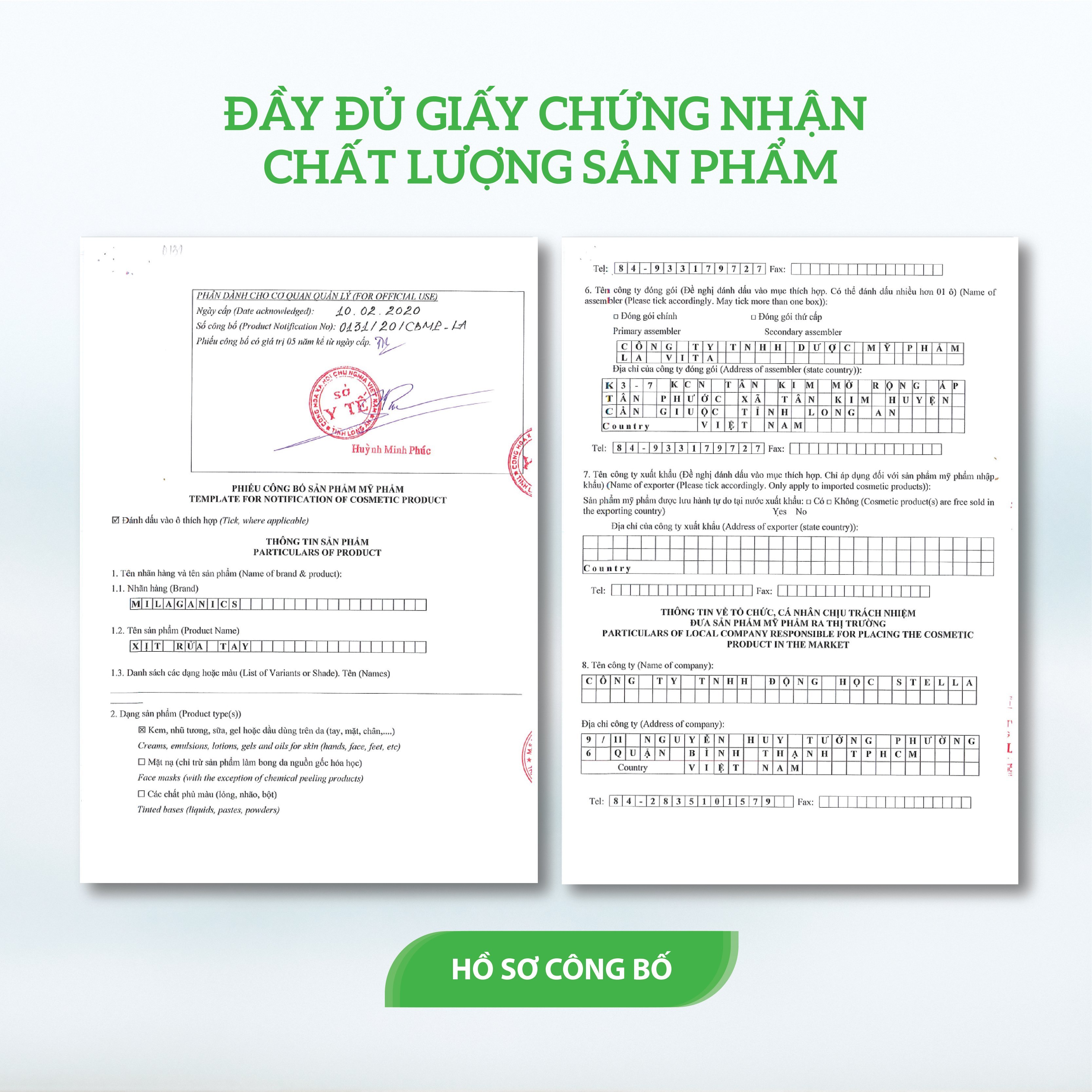 (SIZE LỚN) Nước Rửa Tay Khô Bạc Hà Sát Khuẩn, Làm Sạch Vượt Trội, Dưỡng Ẩm Không Gây Khô Da MILAGANICS 5LIT (Can) - Tặng Kèm 2 Xịt Chiết