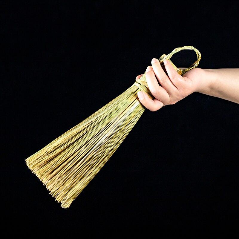 1pc Natural Handmade Bamboo Brush Kitchen Hotel Cleaning Brush Pot Washing Brush