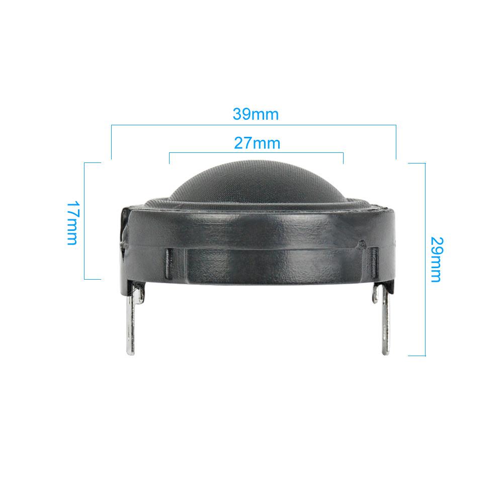 Aiyima 2pcs 4/6/8ohm 20W 1.5 inch 25core tweeter loa hifi loa sợi Rubidium loa từ đầu treble đầu treble Color: 8 ohm 20W