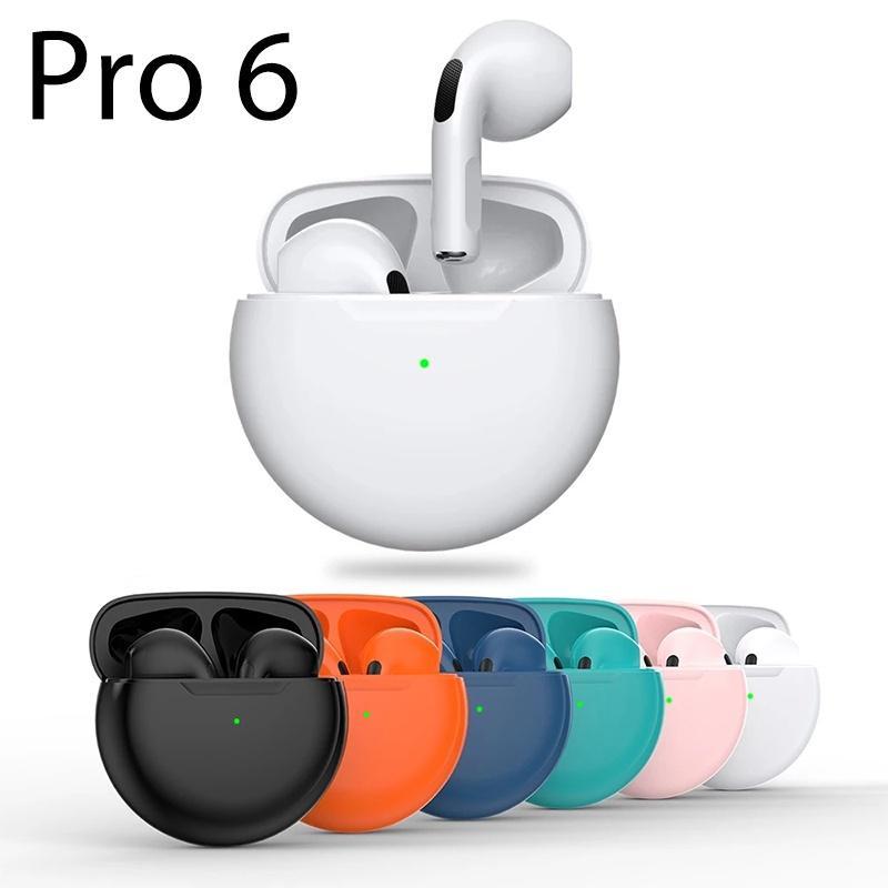 Tai Nghe Bluetooth 5.0 Không Dây Pro6 TWS Mới Cho Điện Thoại Xiaomi