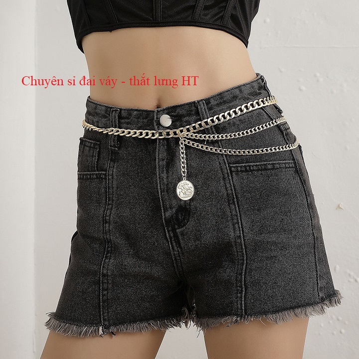 Đai váy Belt nữ Xích CChat size vừa