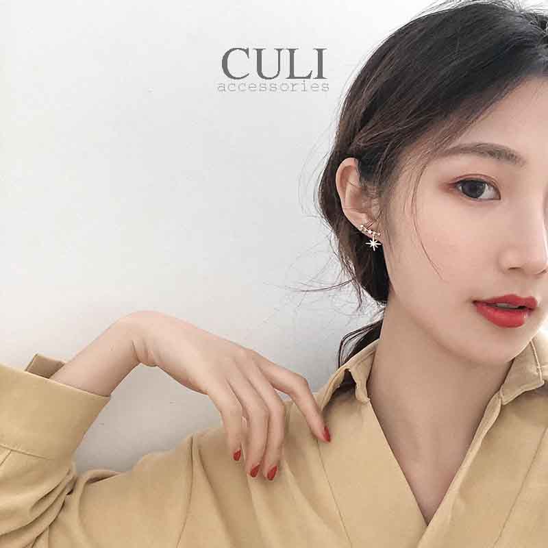 Khuyên tai hình sao rơi Falling Star cá tính HT633 - Culi accessories