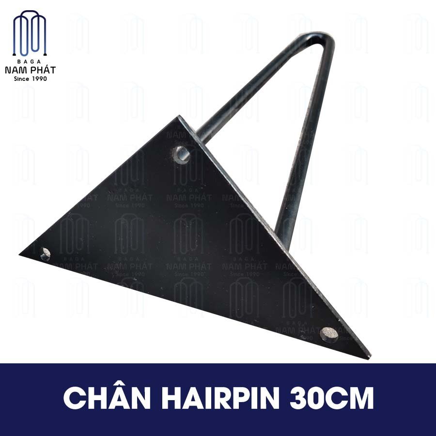 Chân Bàn Hairpin 30cm Nam Phát
