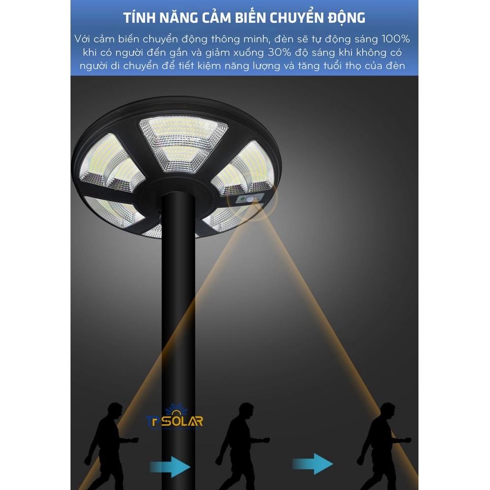 Đèn Sân Vườn Năng Lượng Mặt Trời UFO TP Solar TP-U600N Công Suất Lớn,Chiếu Sáng 360 Độ Chống Nước IP65