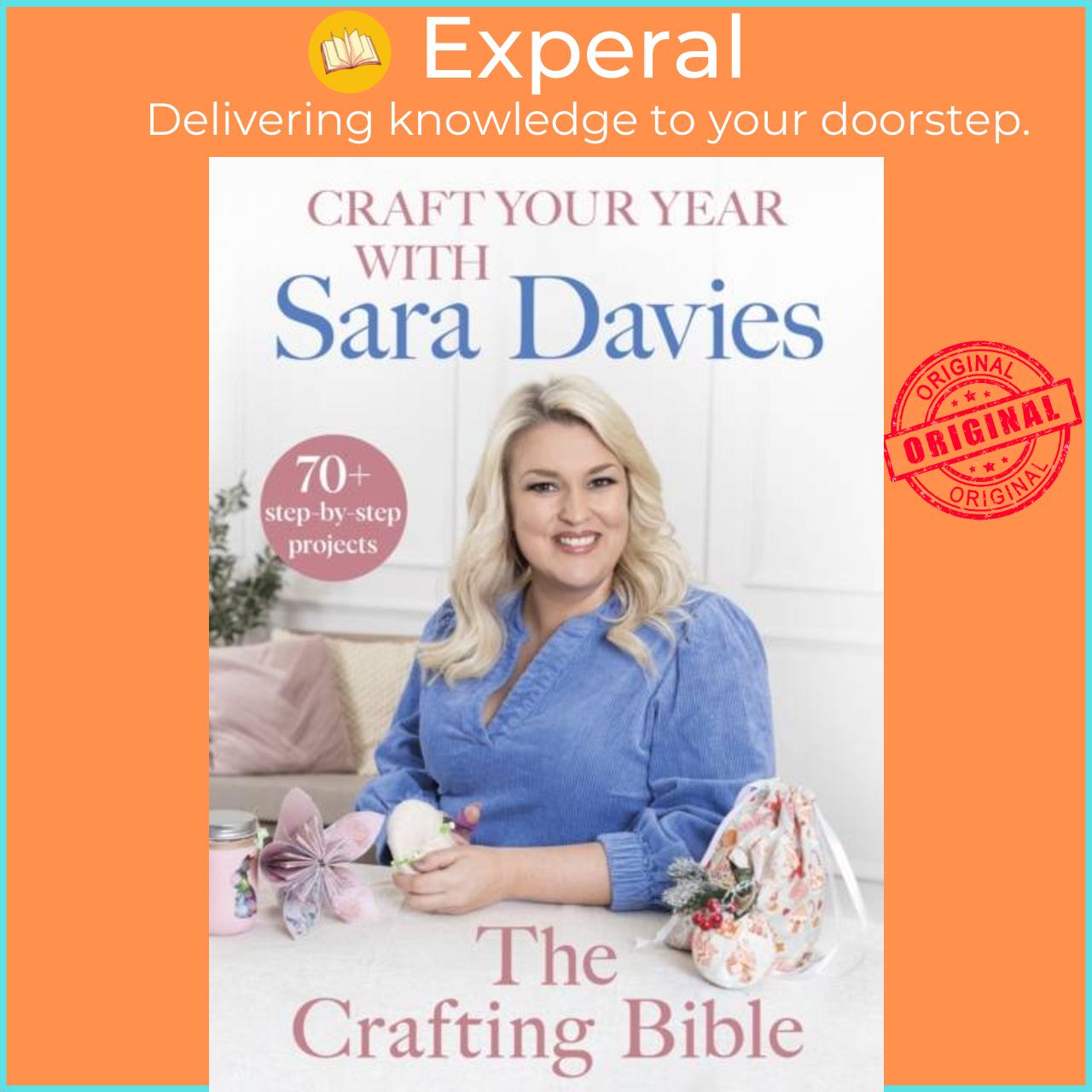Sách - Craft Your Year with Sara Davies - Crafting Queen, Dragons' Den and Strict by Sara Davies (UK edition, hardcover)