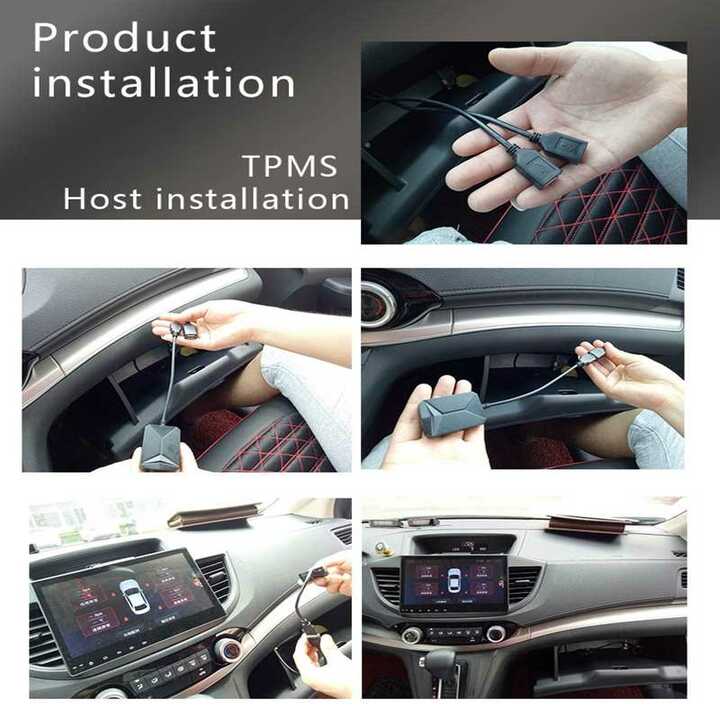 Thiết Bị Cảm Biến Áp Suất Lốp Trong TPMS Dành Cho Ô Tô Màn Hình DVD Android TNS601