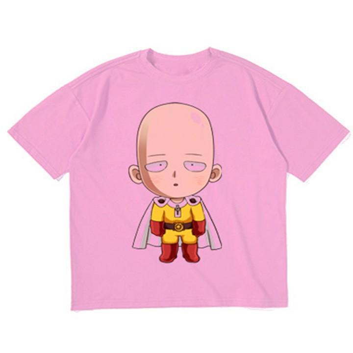 Áo thun bé trai form rộng in hình SAITAMA - ATBT22