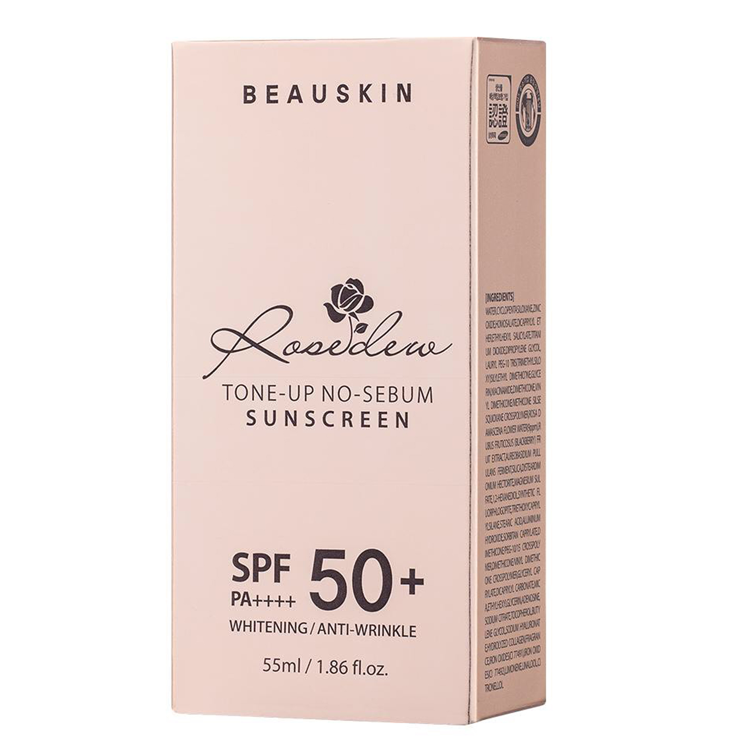 Kem chống nắng kiềm dầu nâng tone Beauskin Rosedew Hàn Quốc 55ml tặng kèm móc khóa