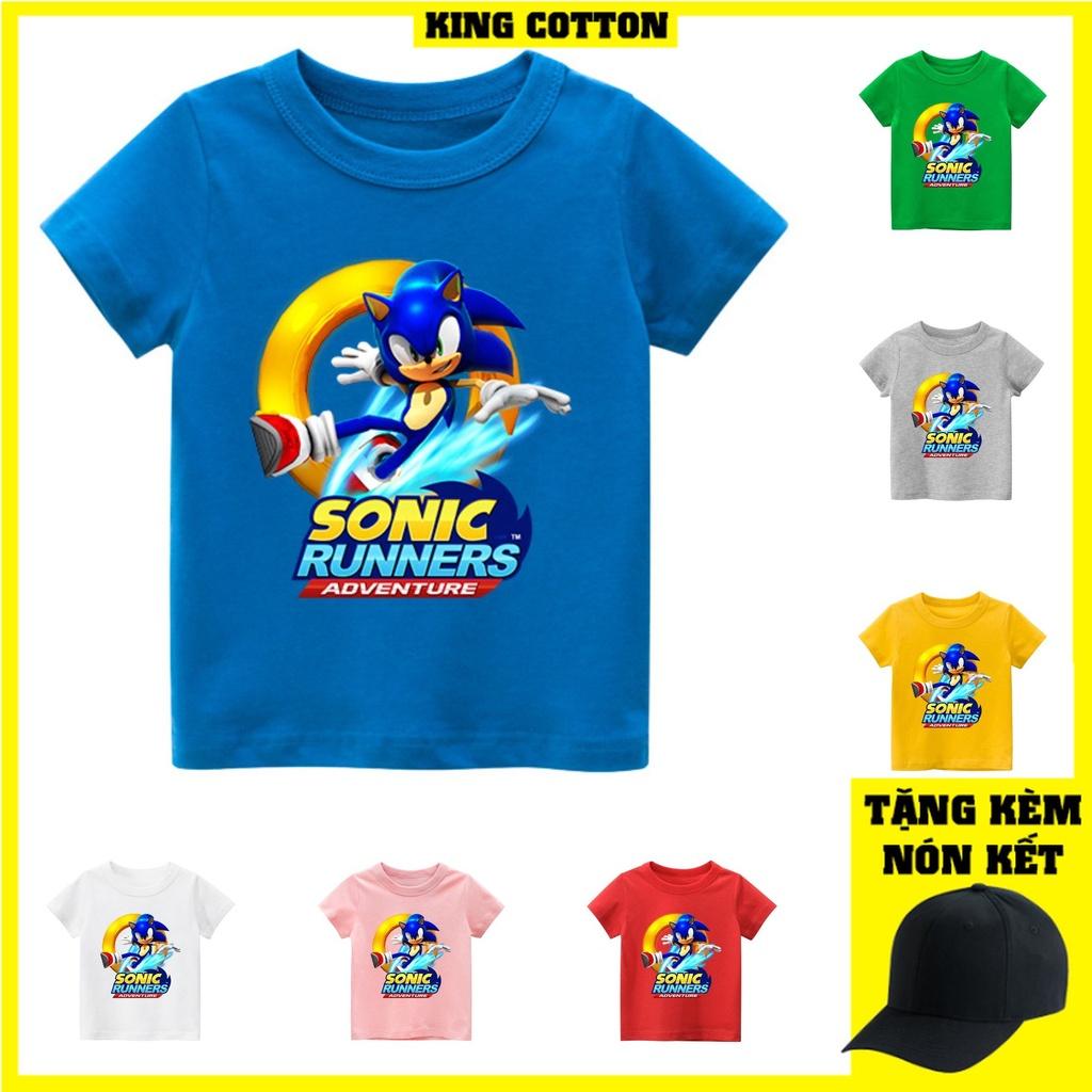 Áo thun trẻ em SONIC 6 , 8 màu áo, đầy đủ size có big size, MÀU KHÁC NHẮN TIN SHOP