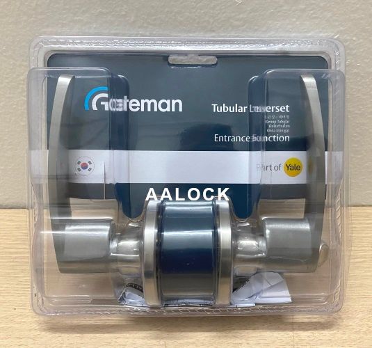Khóa tròn gạt Gateman GM3800-7T US15 của hãng Yale- khóa tay gạt cao cấp