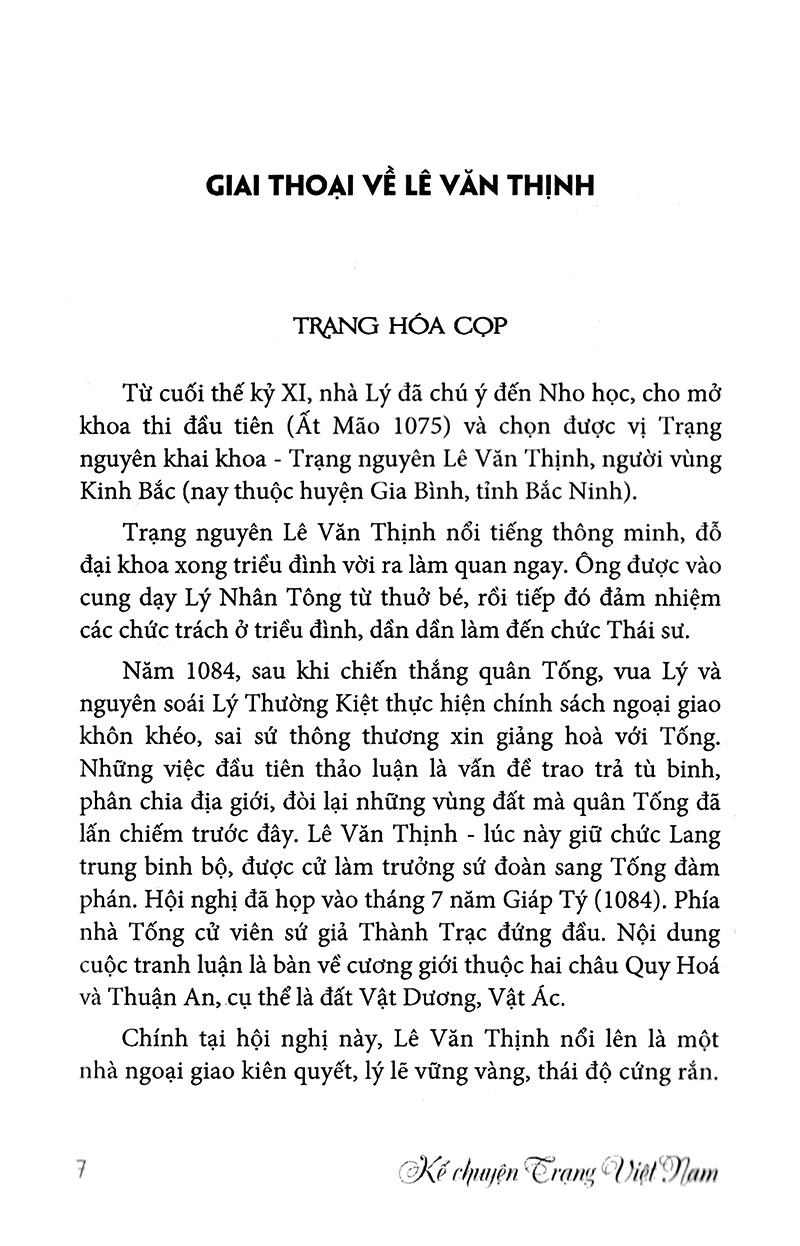 Kể Chuyện Trạng Việt Nam (Tái Bản)