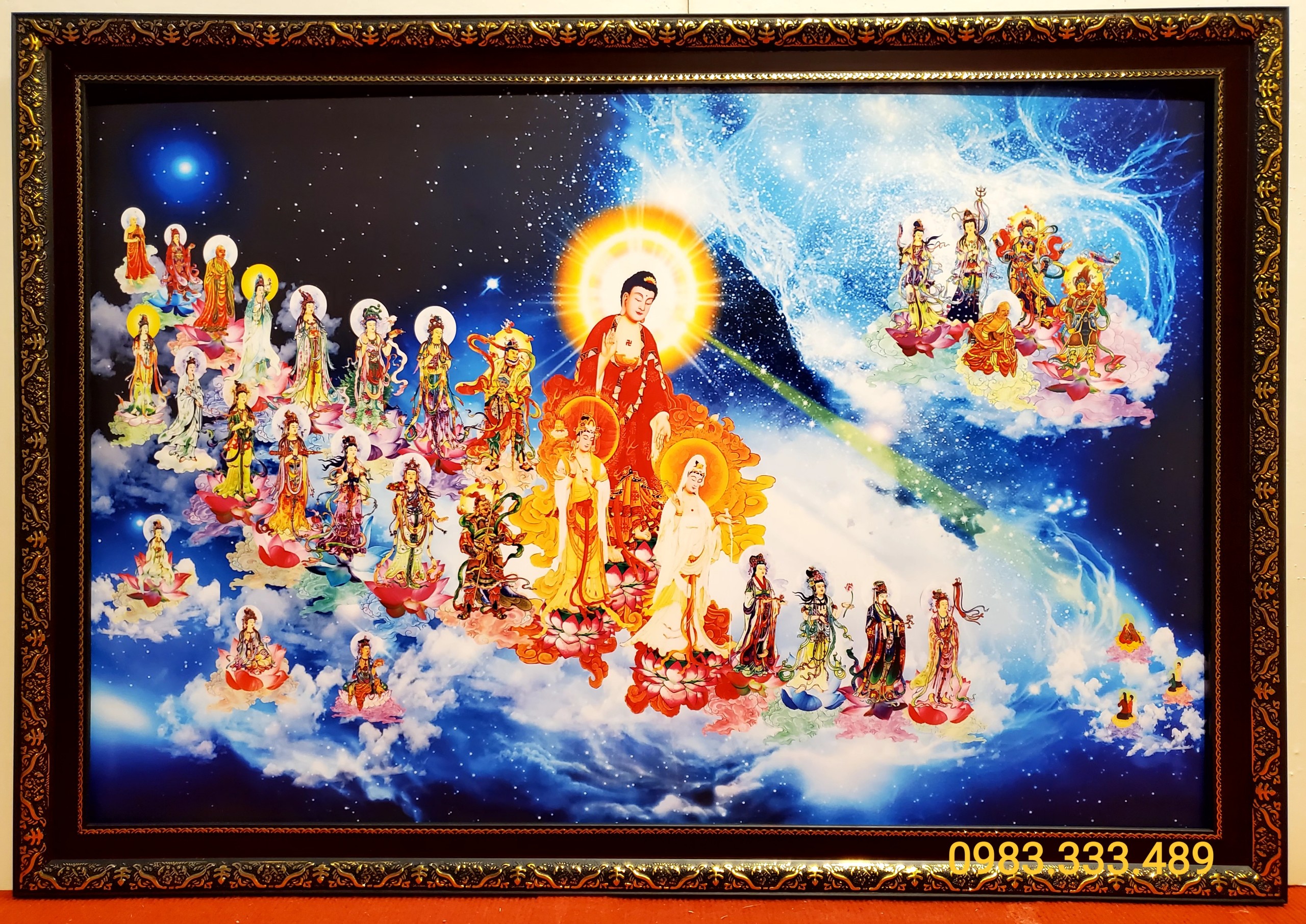 Tranh Tam thánh tiếp dẫn ADIDA-P041