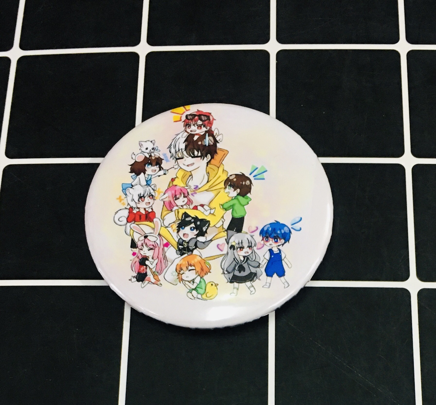 Set 5 huy hiệu Hero Team thành viên