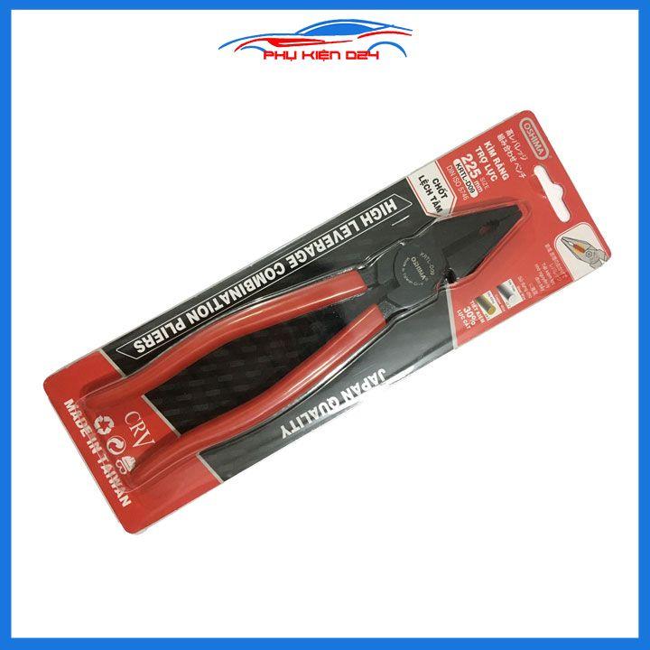 Kìm điện răng trợ lực Oshima 9 inch kềm cộng lực tay dài bọc cách điện