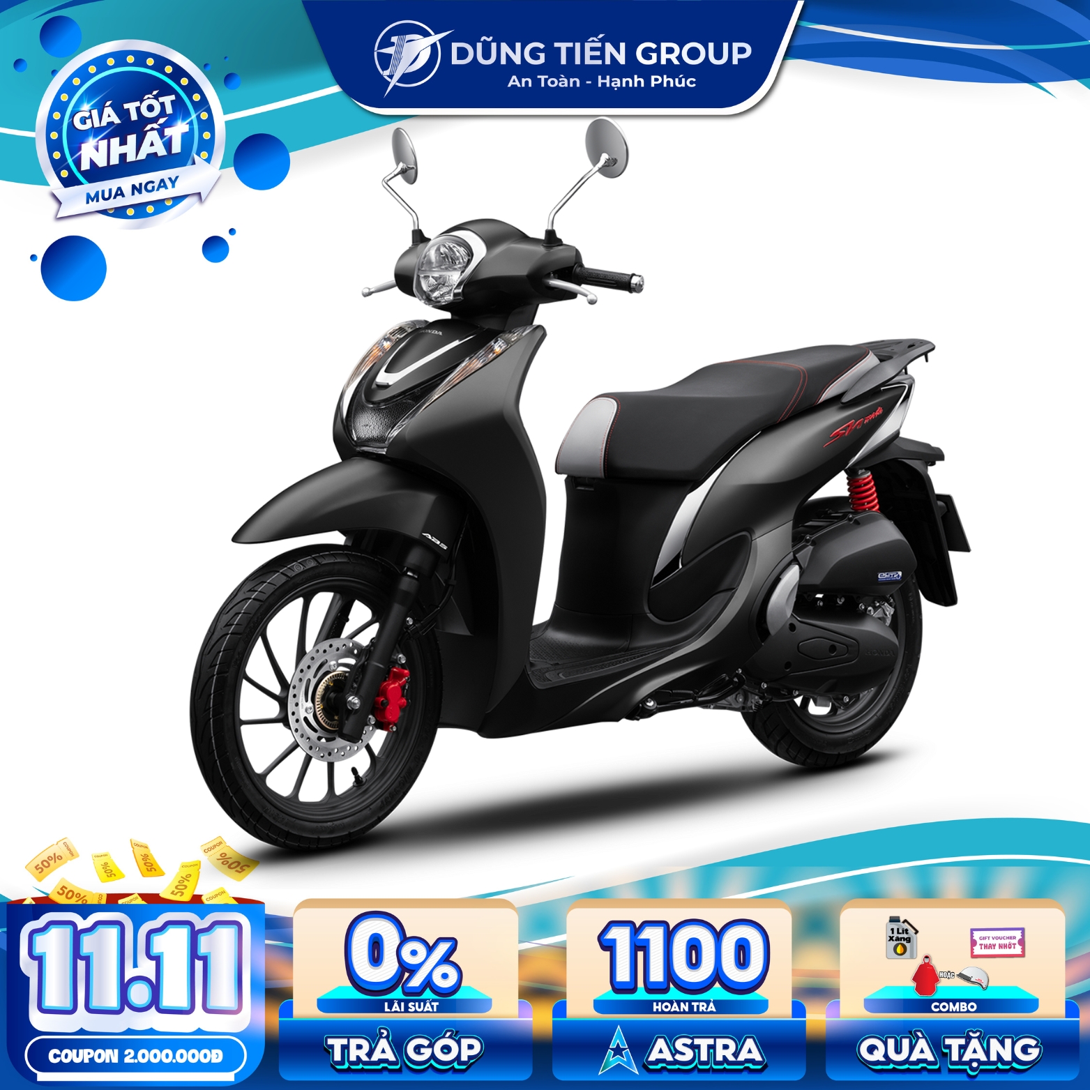 Xe Máy Honda SH Mode 125cc 2024 Phiên Bản Đặc Biệt