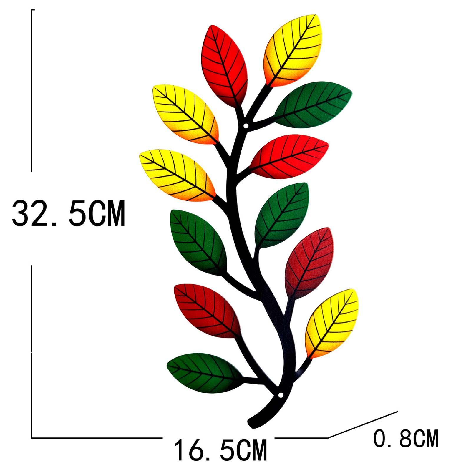 Multicolor Metal Tree Branch Wall Art Decor for living Room Balcony