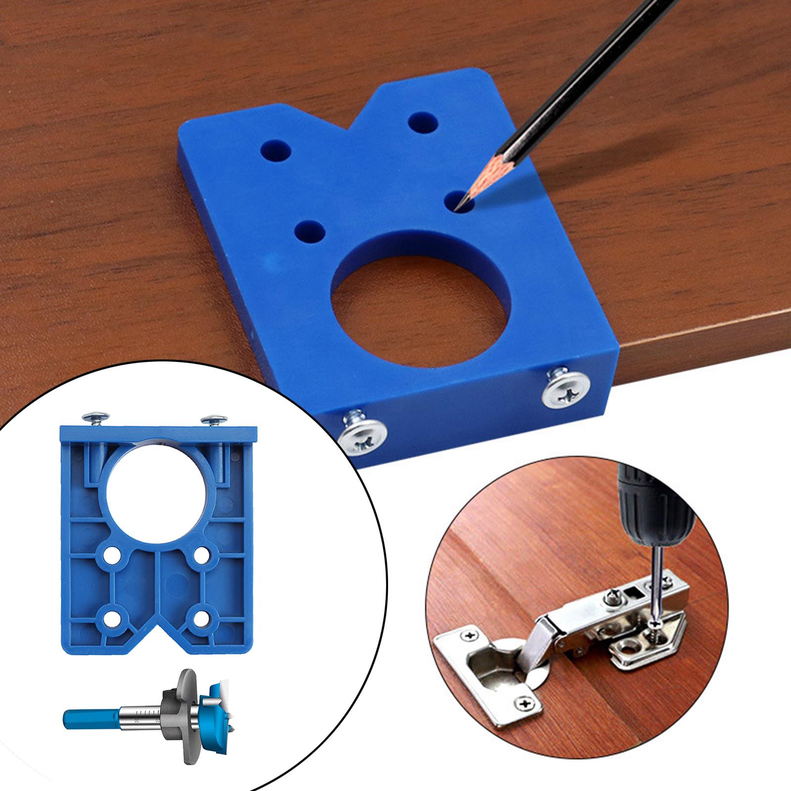 35mm Hinge  Drilling Wood  Drill  Guide Cabinet Door Tool