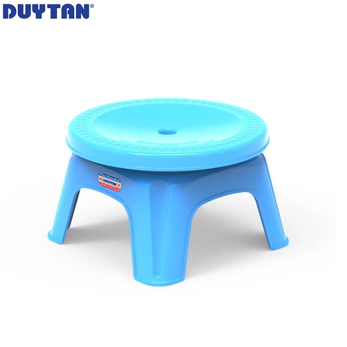 Ghế mini tròn nhựa Duy Tân (22,6 x 22,6 x 14 cm) - 08487 - Giao màu ngẫu nhiên - Hàng chính hãng