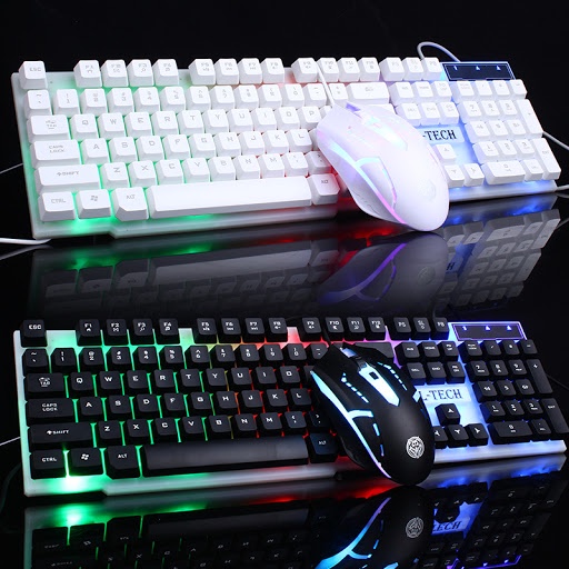 Bàn phím gaming Sothing G21 đèn LED ấn tượng, tặng kèm chuột có dây- Hàng chính hãng