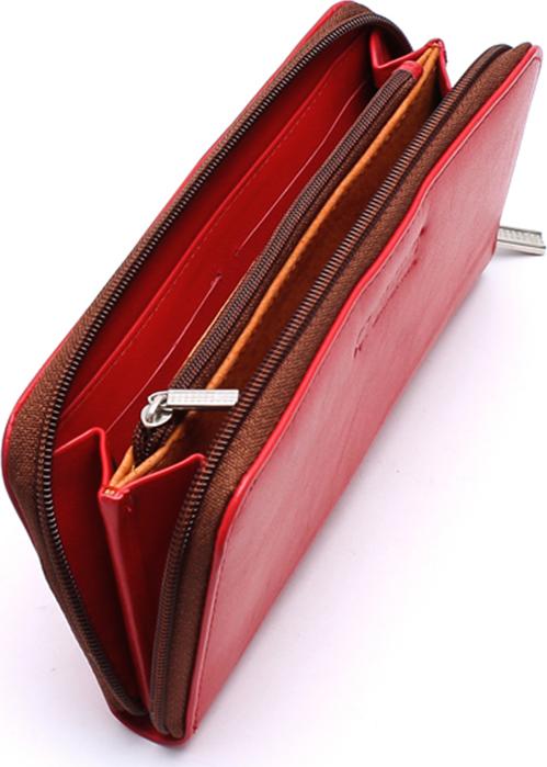 Ví nữ Huy Hoàng da bò 1 khóa