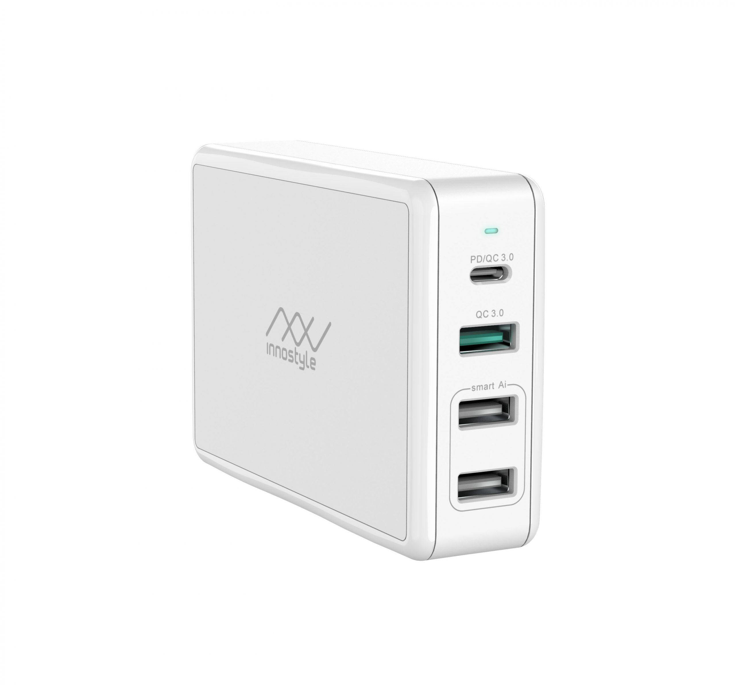 Sạc Nhanh Đa Cổng Innostyle Gomax Pro 80W (USB-C PD 65W + 1*USB A QC3.0 18W) - Hàng chính hãng