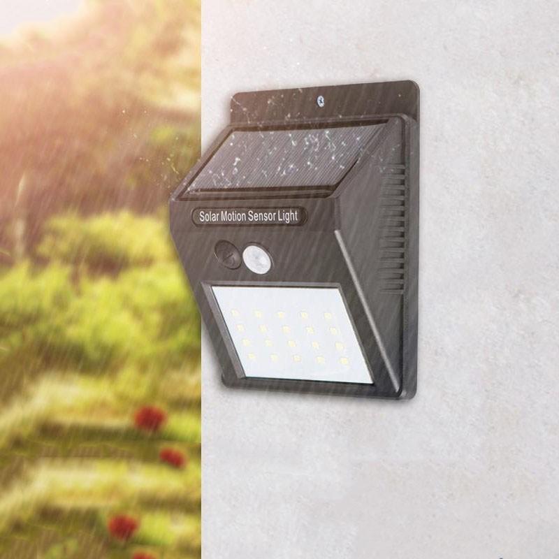 Đèn LED RAIPO trang trí ngoại thất hiện đại cảm biến hồng ngoại thông minh với 3 chế độ sáng.