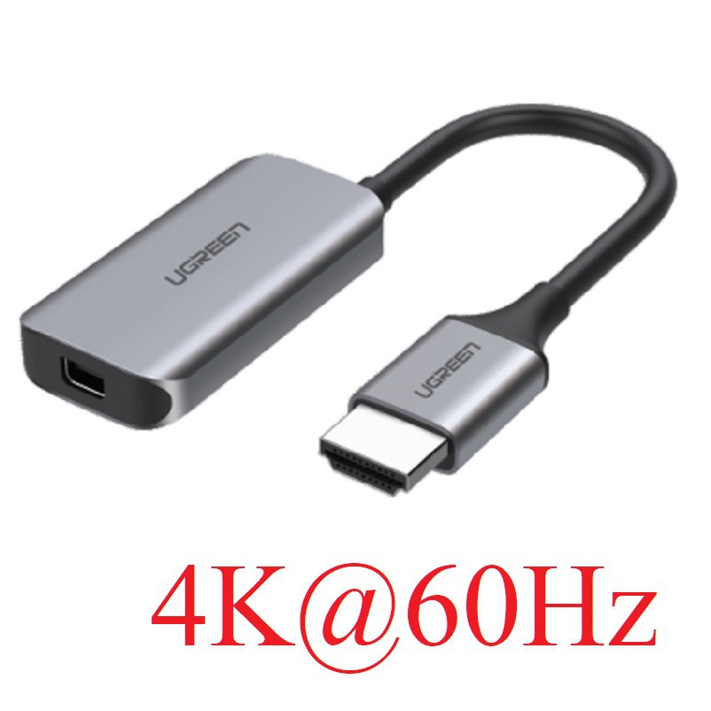 Cáp chuyển đổi USB type-C to HDMI hỗ trợ 4K@60Hz full HD Ugreen 50314 cao cấp - Hàng chính hãng