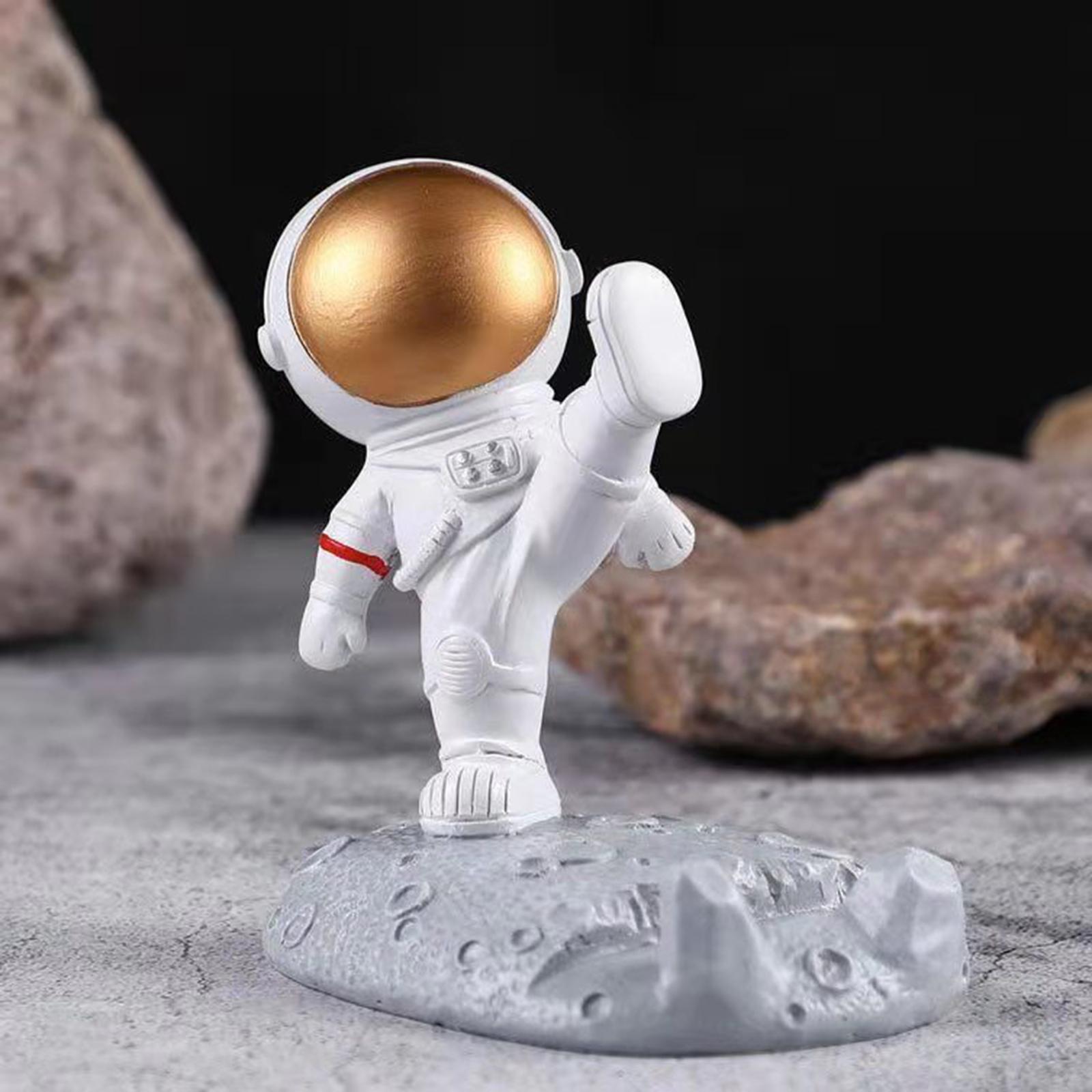 MagiDeal Universal Mobile Phone Holder Smartphone Resin Statue Decoration