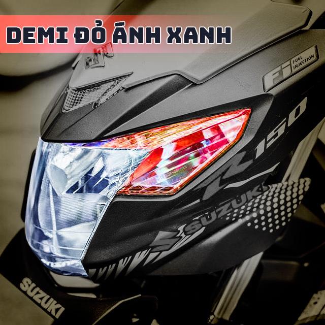 Decal dán ĐÈN XI NHAN Satria - Raider chuyển màu chống trầy ĐÈN XI NHAN xước 3 lớp