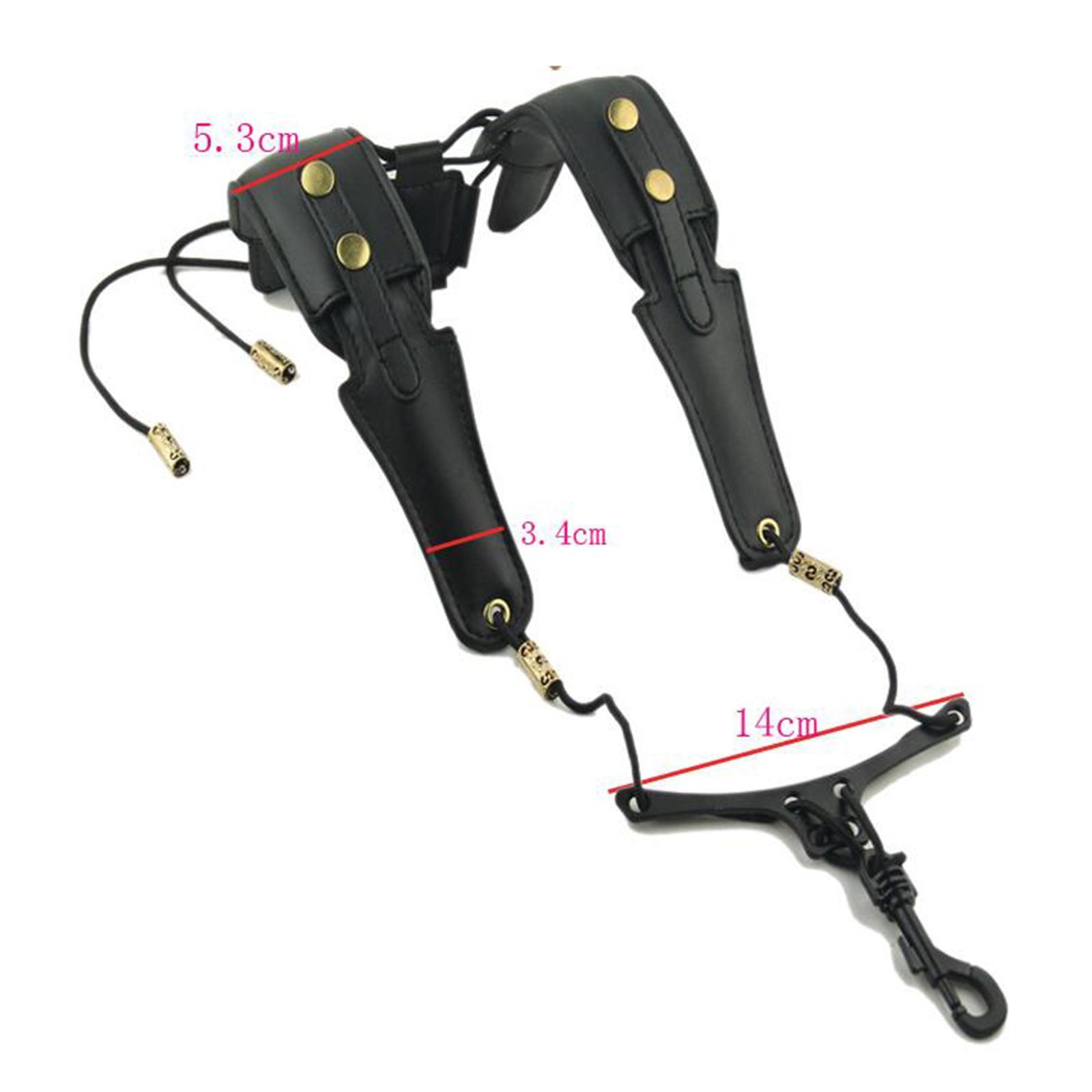 Brass Instrument Double Shoulder Strap Wear Resistant Sturdy for Unisex