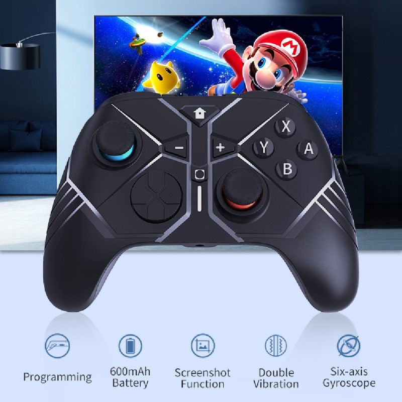 Gamepad tay game Không dây Bluetooth TS101 đa kết nối cho máy tính, laptop, smartphone, máy tính bảng