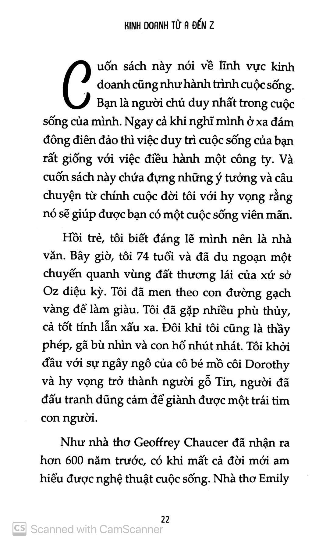 Kinh Doanh Từ A Đến Z