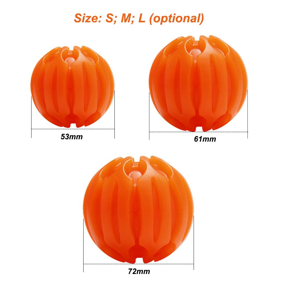 Quả bóng cao su có đèn led nhấp nháy huấn luyện cho chó tương tác