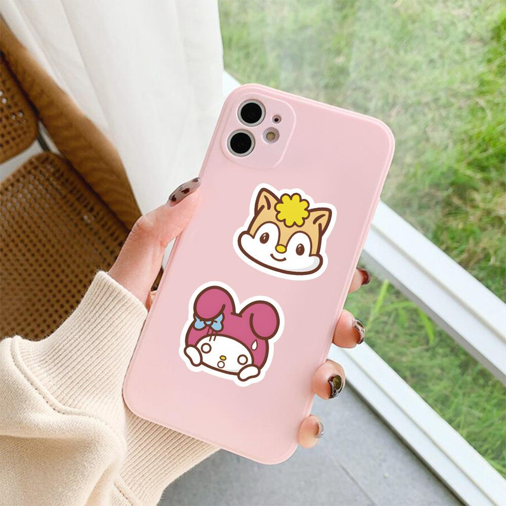 Sticker SANRIO MYMELODY trang trí mũ bảo hiểm,guitar,ukulele,điện thoại,sổ tay,laptop-mẫu S135