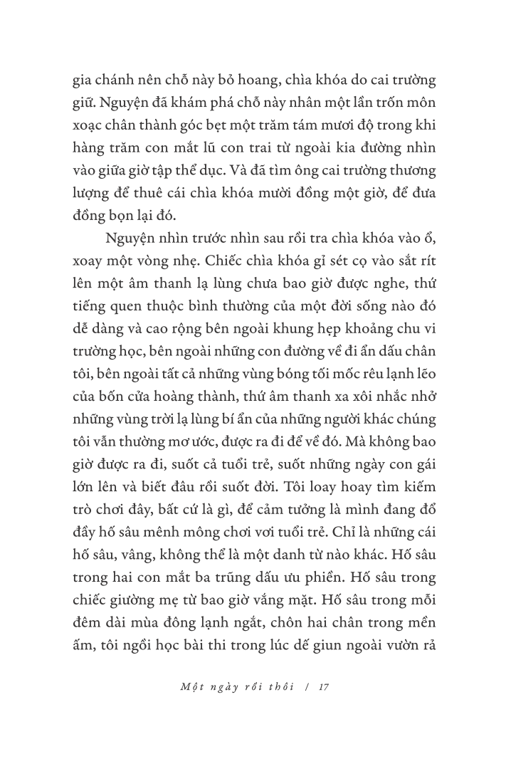 Sách Một Ngày Rồi Thôi