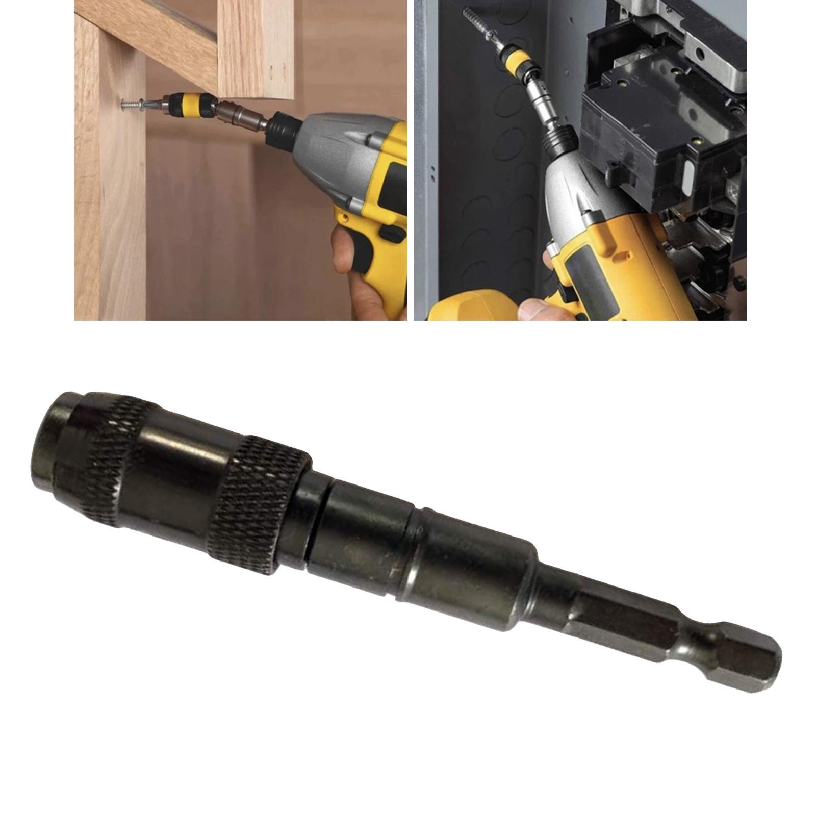 2 PCS Flexible  Screw Drill Tip Quick Release Extension Hex Shank