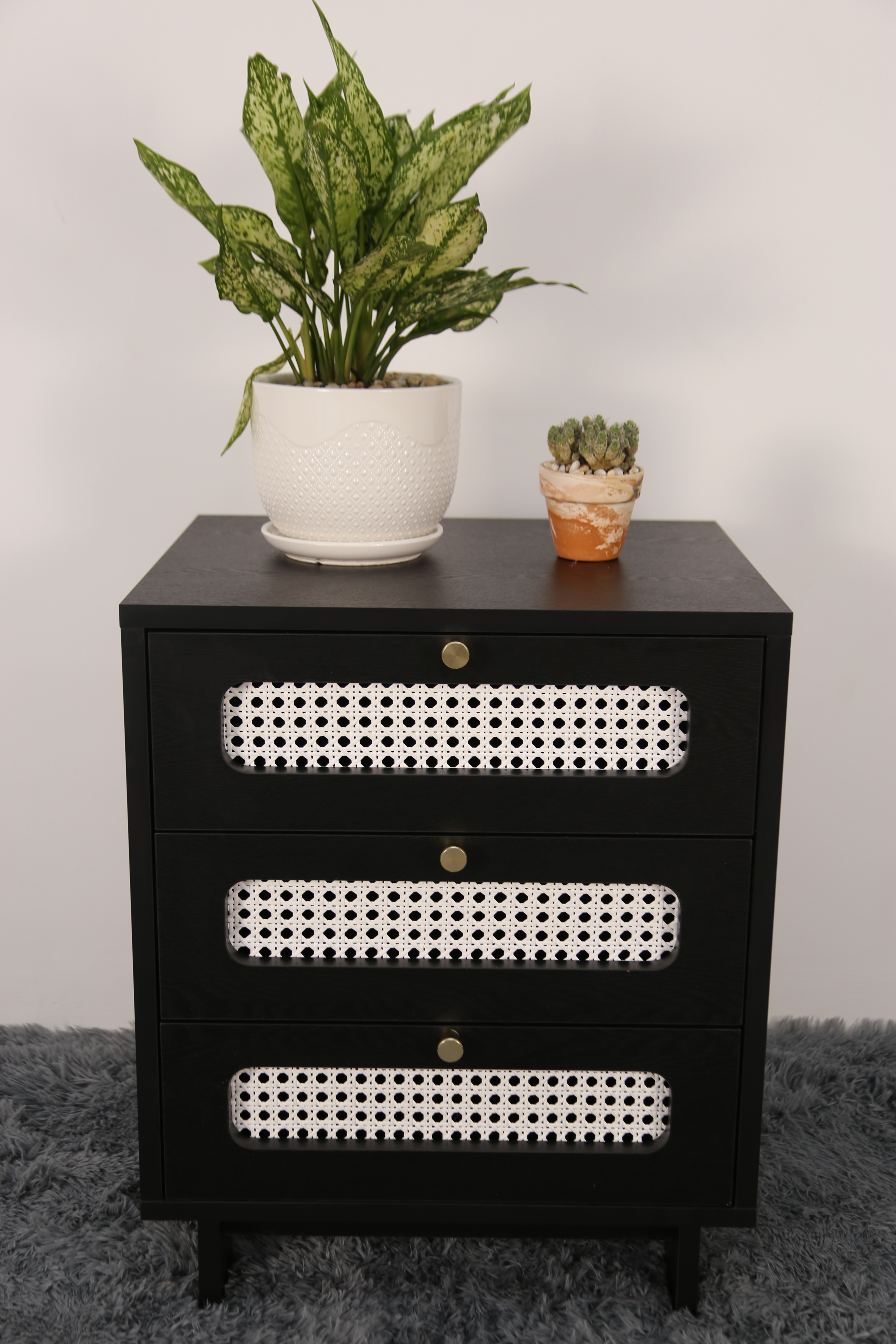 [Happy Home Furniture] MEYDAN, Táp đầu giường 3 ngăn , 48cm x 40cm x 60cm ( DxRxC), THK_077